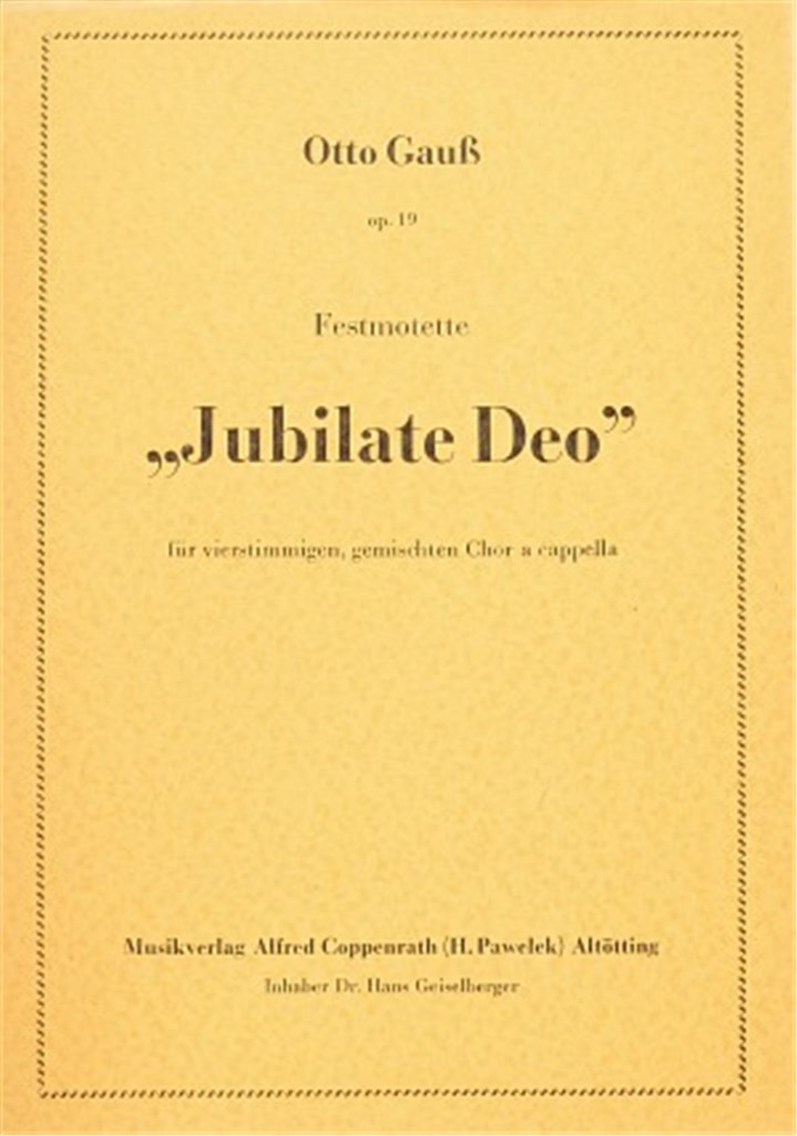 Jubilate Deo
